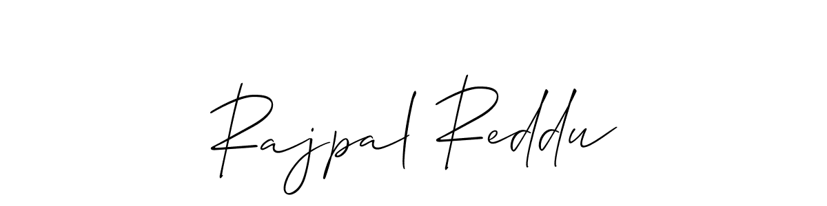 Also we have Rajpal Reddu name is the best signature style. Create professional handwritten signature collection using Allison_Script autograph style. Rajpal Reddu signature style 2 images and pictures png