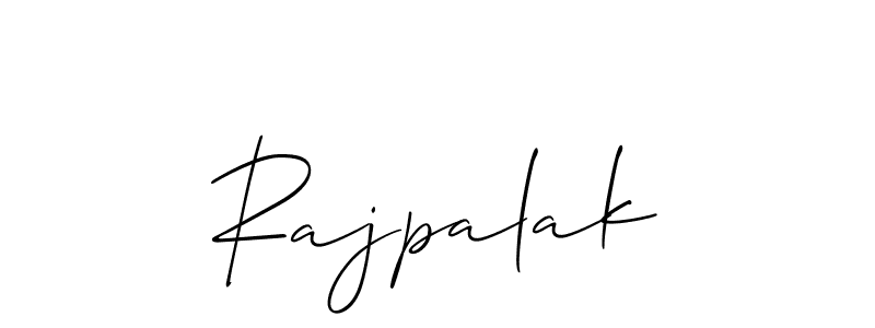 if you are searching for the best signature style for your name Rajpalak. so please give up your signature search. here we have designed multiple signature styles  using Allison_Script. Rajpalak signature style 2 images and pictures png