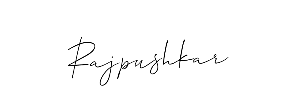 This is the best signature style for the Rajpushkar name. Also you like these signature font (Allison_Script). Mix name signature. Rajpushkar signature style 2 images and pictures png