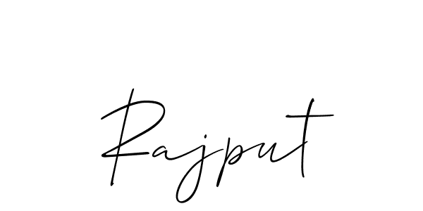 It looks lik you need a new signature style for name Rajput. Design unique handwritten (Allison_Script) signature with our free signature maker in just a few clicks. Rajput signature style 2 images and pictures png