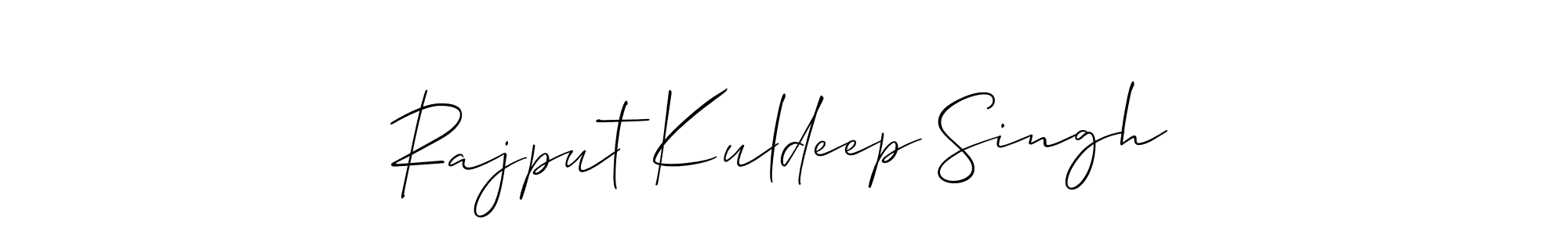 Make a beautiful signature design for name Rajput Kuldeep Singh. Use this online signature maker to create a handwritten signature for free. Rajput Kuldeep Singh signature style 2 images and pictures png