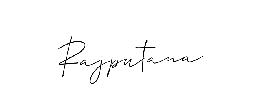 How to make Rajputana name signature. Use Allison_Script style for creating short signs online. This is the latest handwritten sign. Rajputana signature style 2 images and pictures png