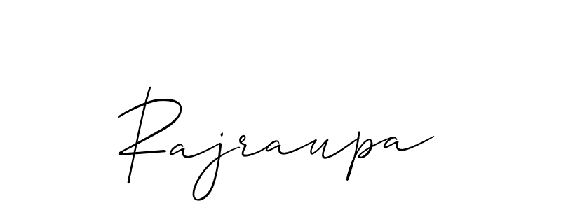 Make a beautiful signature design for name Rajraupa. With this signature (Allison_Script) style, you can create a handwritten signature for free. Rajraupa signature style 2 images and pictures png