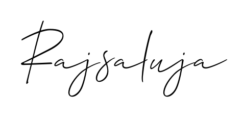 Make your name Rajsaluja memorable on every contract using Allison_Script autograph style. Instant transparent background export available. Rajsaluja signature style 2 images and pictures png