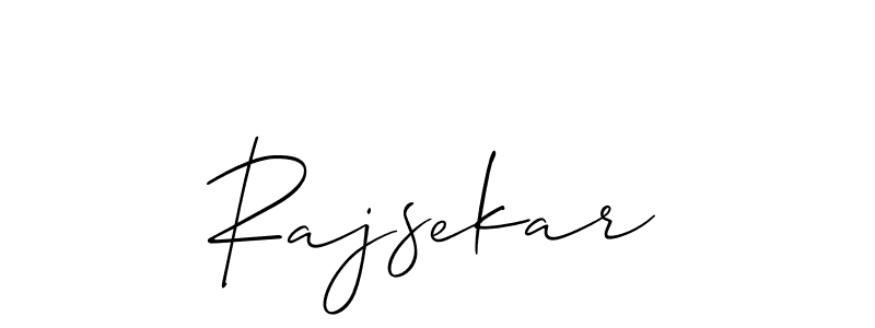 How to Draw Rajsekar signature style? Allison_Script is a latest design signature styles for name Rajsekar. Rajsekar signature style 2 images and pictures png