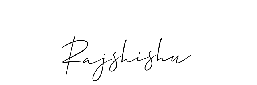 Also we have Rajshishu name is the best signature style. Create professional handwritten signature collection using Allison_Script autograph style. Rajshishu signature style 2 images and pictures png