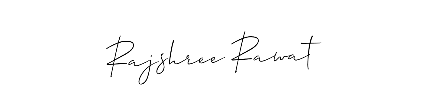 How to Draw Rajshree Rawat signature style? Allison_Script is a latest design signature styles for name Rajshree Rawat. Rajshree Rawat signature style 2 images and pictures png