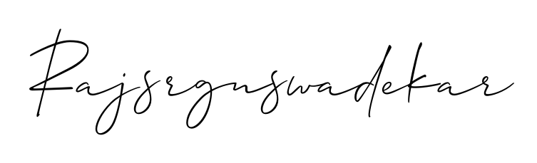 Make your name Rajsrgnswadekar memorable on every contract using Allison_Script autograph style. Instant transparent background export available. Rajsrgnswadekar signature style 2 images and pictures png