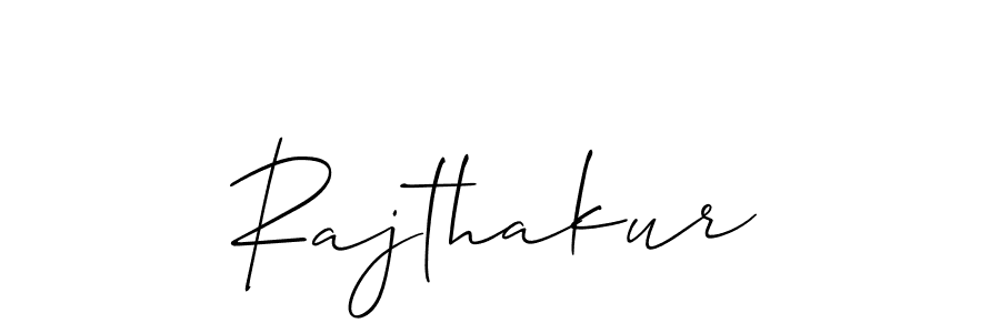 You should practise on your own different ways (Allison_Script) to write your name (Rajthakur) in signature. don't let someone else do it for you. Rajthakur signature style 2 images and pictures png