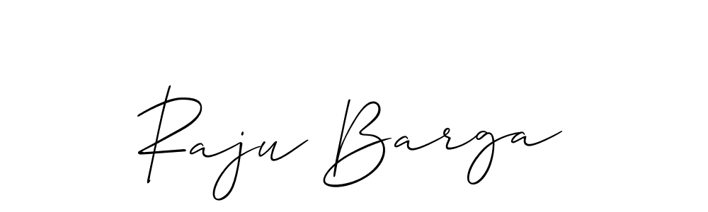 Also You can easily find your signature by using the search form. We will create Raju Barga name handwritten signature images for you free of cost using Allison_Script sign style. Raju Barga signature style 2 images and pictures png