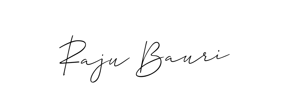 The best way (Allison_Script) to make a short signature is to pick only two or three words in your name. The name Raju Bauri include a total of six letters. For converting this name. Raju Bauri signature style 2 images and pictures png
