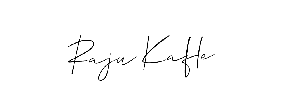 Similarly Allison_Script is the best handwritten signature design. Signature creator online .You can use it as an online autograph creator for name Raju Kafle. Raju Kafle signature style 2 images and pictures png