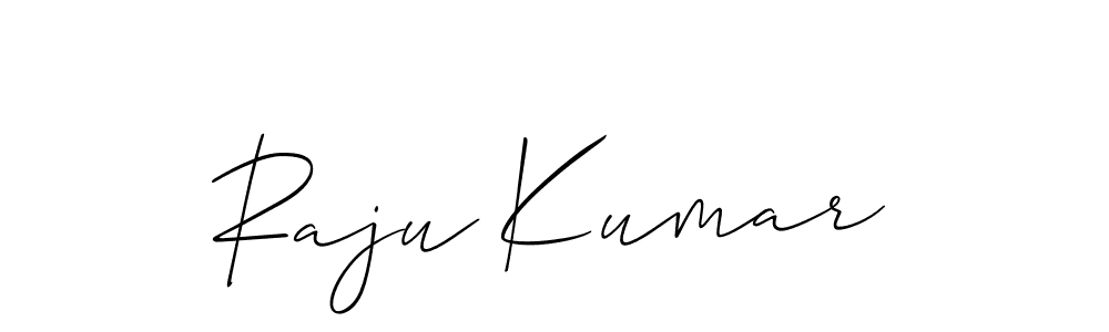 Also we have Raju Kumar name is the best signature style. Create professional handwritten signature collection using Allison_Script autograph style. Raju Kumar signature style 2 images and pictures png