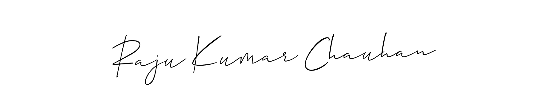 Make a short Raju Kumar Chauhan signature style. Manage your documents anywhere anytime using Allison_Script. Create and add eSignatures, submit forms, share and send files easily. Raju Kumar Chauhan signature style 2 images and pictures png