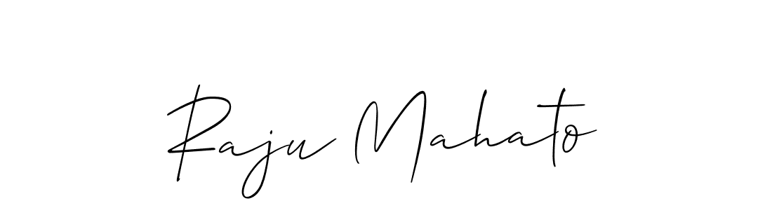 You can use this online signature creator to create a handwritten signature for the name Raju Mahato. This is the best online autograph maker. Raju Mahato signature style 2 images and pictures png