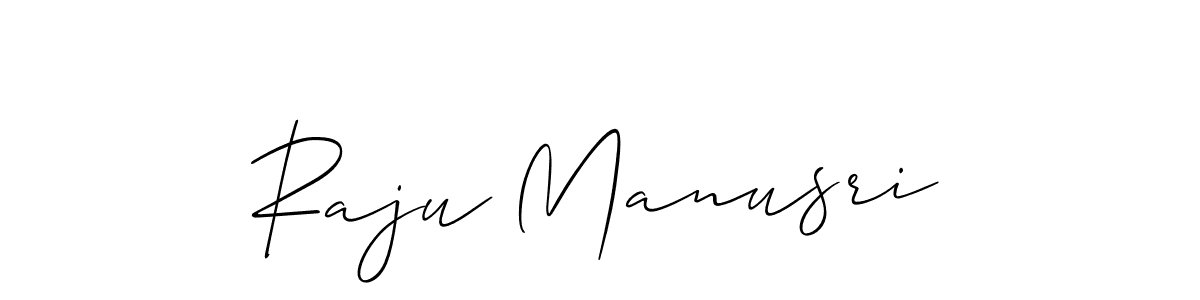 Make a short Raju Manusri signature style. Manage your documents anywhere anytime using Allison_Script. Create and add eSignatures, submit forms, share and send files easily. Raju Manusri signature style 2 images and pictures png
