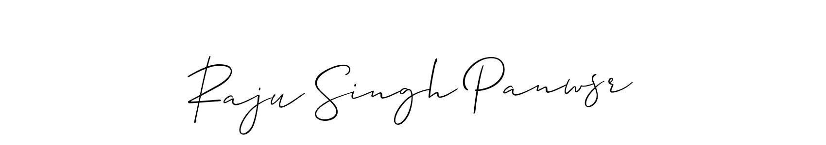 if you are searching for the best signature style for your name Raju Singh Panwsr. so please give up your signature search. here we have designed multiple signature styles  using Allison_Script. Raju Singh Panwsr signature style 2 images and pictures png