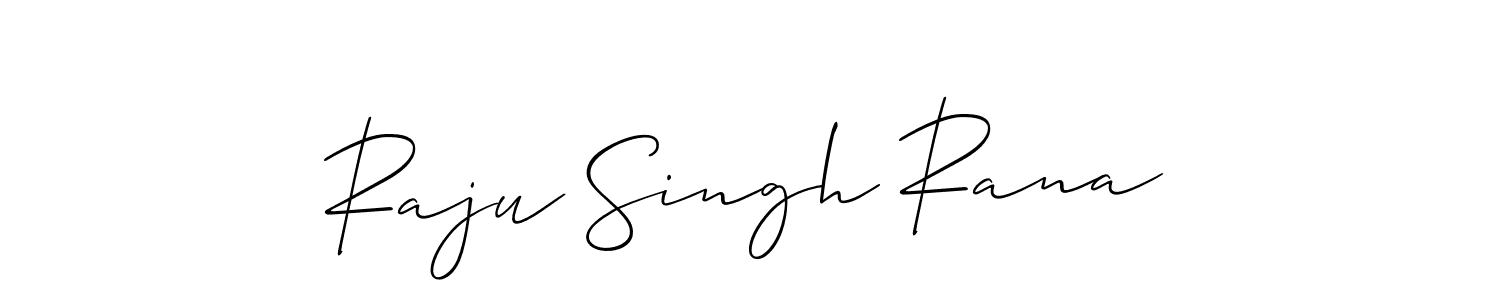 Also You can easily find your signature by using the search form. We will create Raju Singh Rana name handwritten signature images for you free of cost using Allison_Script sign style. Raju Singh Rana signature style 2 images and pictures png