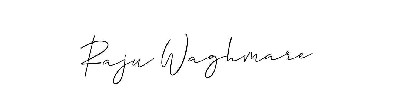 You can use this online signature creator to create a handwritten signature for the name Raju Waghmare. This is the best online autograph maker. Raju Waghmare signature style 2 images and pictures png