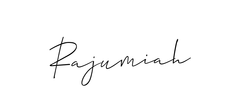 How to Draw Rajumiah signature style? Allison_Script is a latest design signature styles for name Rajumiah. Rajumiah signature style 2 images and pictures png