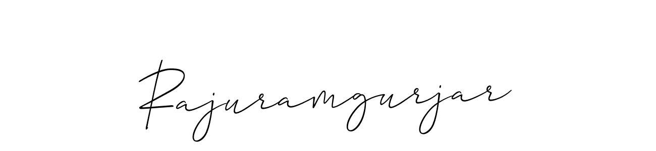 Rajuramgurjar stylish signature style. Best Handwritten Sign (Allison_Script) for my name. Handwritten Signature Collection Ideas for my name Rajuramgurjar. Rajuramgurjar signature style 2 images and pictures png