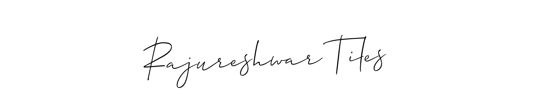 Make a beautiful signature design for name Rajureshwar Tiles. Use this online signature maker to create a handwritten signature for free. Rajureshwar Tiles signature style 2 images and pictures png