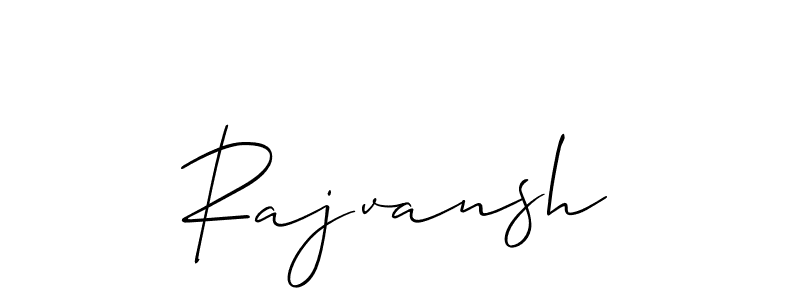 Also You can easily find your signature by using the search form. We will create Rajvansh name handwritten signature images for you free of cost using Allison_Script sign style. Rajvansh signature style 2 images and pictures png