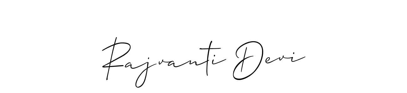 Best and Professional Signature Style for Rajvanti Devi. Allison_Script Best Signature Style Collection. Rajvanti Devi signature style 2 images and pictures png