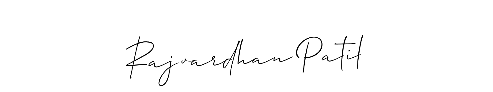 Rajvardhan Patil stylish signature style. Best Handwritten Sign (Allison_Script) for my name. Handwritten Signature Collection Ideas for my name Rajvardhan Patil. Rajvardhan Patil signature style 2 images and pictures png