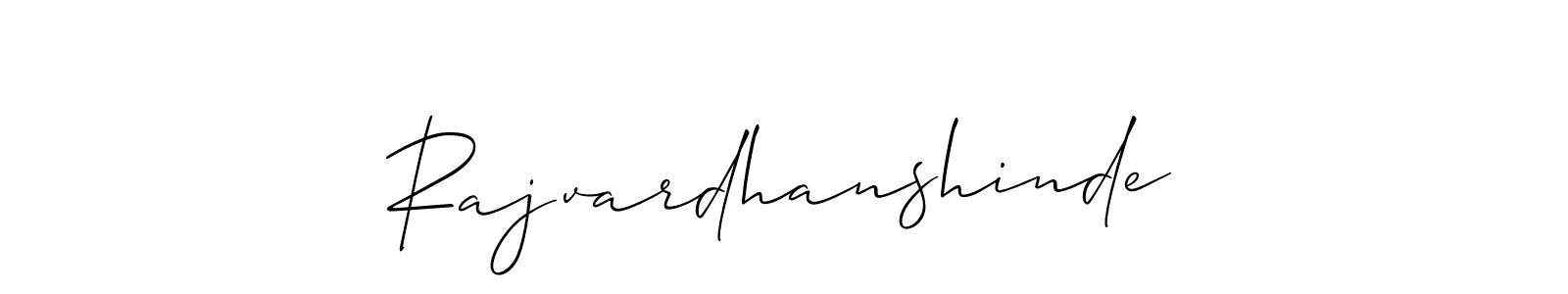 The best way (Allison_Script) to make a short signature is to pick only two or three words in your name. The name Rajvardhanshinde include a total of six letters. For converting this name. Rajvardhanshinde signature style 2 images and pictures png