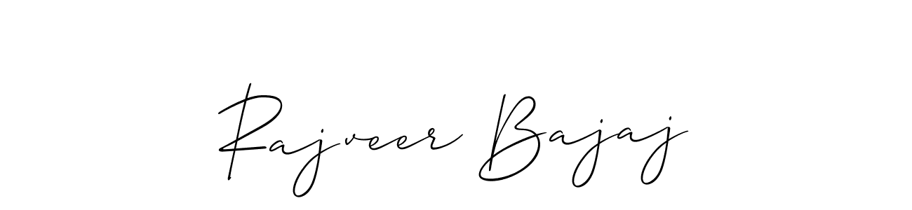 Make a beautiful signature design for name Rajveer Bajaj. Use this online signature maker to create a handwritten signature for free. Rajveer Bajaj signature style 2 images and pictures png