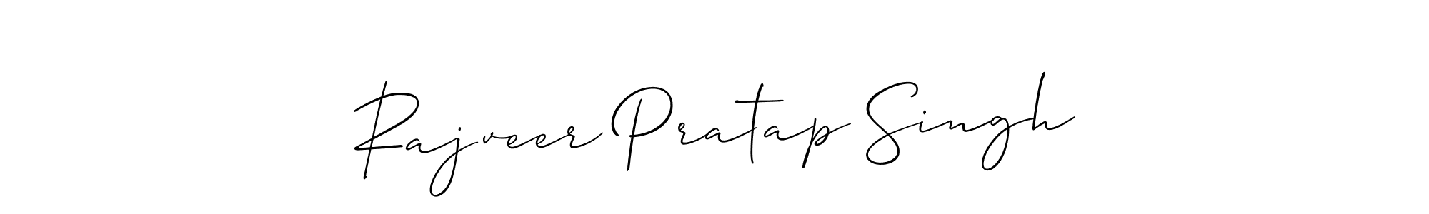 Similarly Allison_Script is the best handwritten signature design. Signature creator online .You can use it as an online autograph creator for name Rajveer Pratap Singh. Rajveer Pratap Singh signature style 2 images and pictures png