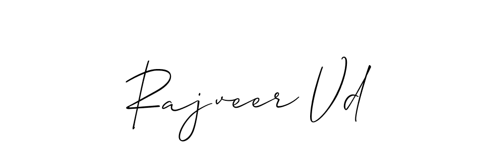 Similarly Allison_Script is the best handwritten signature design. Signature creator online .You can use it as an online autograph creator for name Rajveer Vd. Rajveer Vd signature style 2 images and pictures png