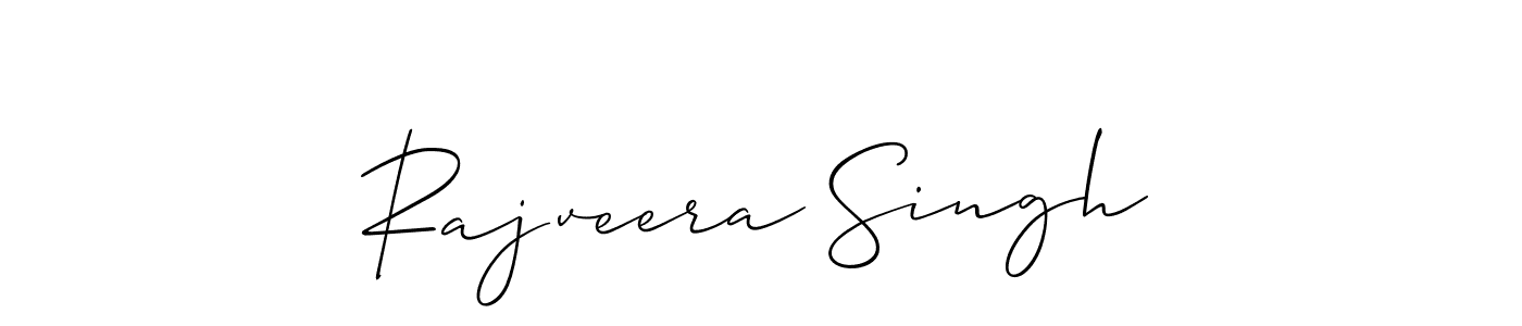 Also You can easily find your signature by using the search form. We will create Rajveera Singh name handwritten signature images for you free of cost using Allison_Script sign style. Rajveera Singh signature style 2 images and pictures png