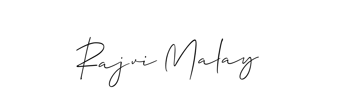 Make a beautiful signature design for name Rajvi Malay. Use this online signature maker to create a handwritten signature for free. Rajvi Malay signature style 2 images and pictures png
