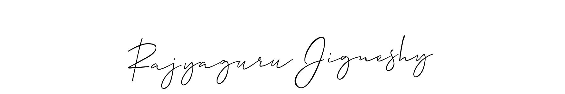 You can use this online signature creator to create a handwritten signature for the name Rajyaguru Jigneshy. This is the best online autograph maker. Rajyaguru Jigneshy signature style 2 images and pictures png