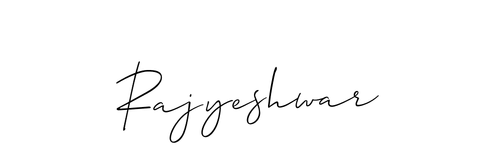 if you are searching for the best signature style for your name Rajyeshwar. so please give up your signature search. here we have designed multiple signature styles  using Allison_Script. Rajyeshwar signature style 2 images and pictures png