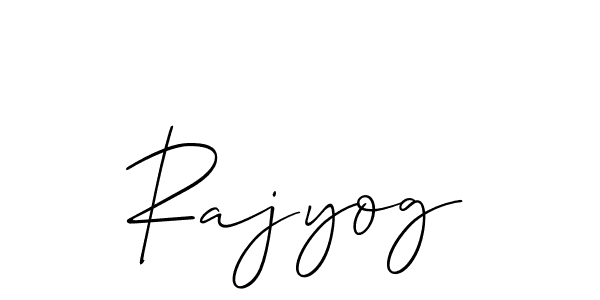 You should practise on your own different ways (Allison_Script) to write your name (Rajyog) in signature. don't let someone else do it for you. Rajyog signature style 2 images and pictures png