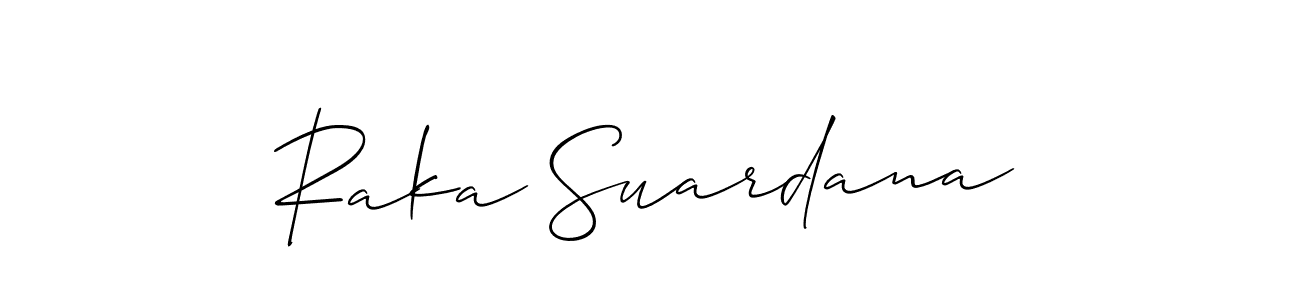 See photos of Raka Suardana official signature by Spectra . Check more albums & portfolios. Read reviews & check more about Allison_Script font. Raka Suardana signature style 2 images and pictures png