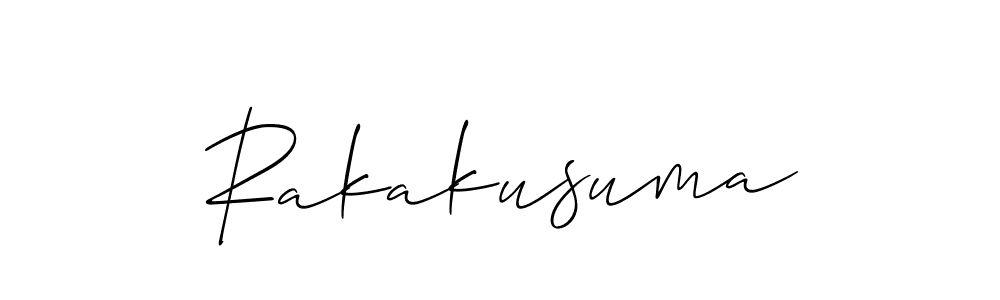 Similarly Allison_Script is the best handwritten signature design. Signature creator online .You can use it as an online autograph creator for name Rakakusuma. Rakakusuma signature style 2 images and pictures png