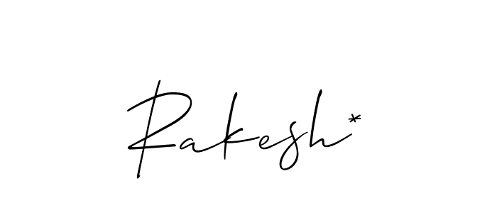 You can use this online signature creator to create a handwritten signature for the name Rakesh*. This is the best online autograph maker. Rakesh* signature style 2 images and pictures png