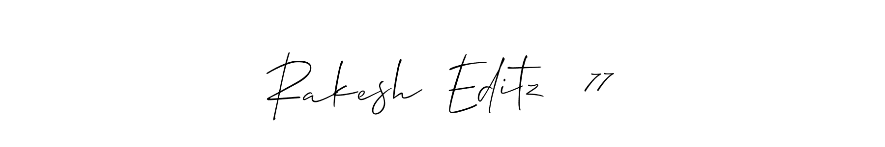 You can use this online signature creator to create a handwritten signature for the name Rakesh  Editz   77. This is the best online autograph maker. Rakesh  Editz   77 signature style 2 images and pictures png