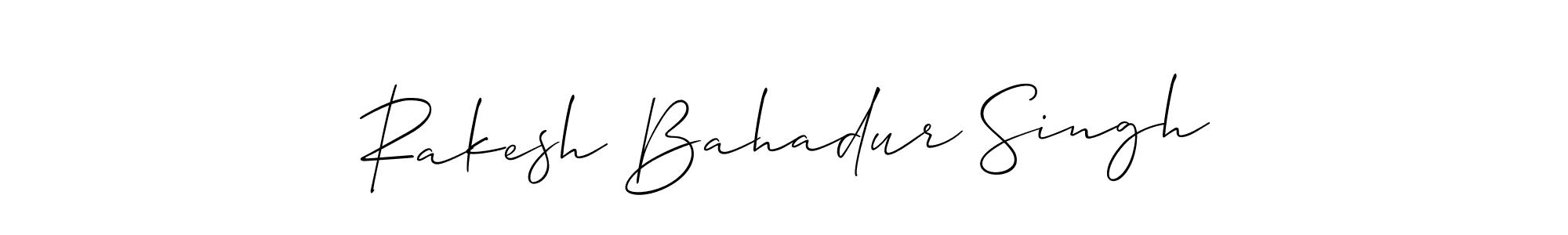 It looks lik you need a new signature style for name Rakesh Bahadur Singh. Design unique handwritten (Allison_Script) signature with our free signature maker in just a few clicks. Rakesh Bahadur Singh signature style 2 images and pictures png