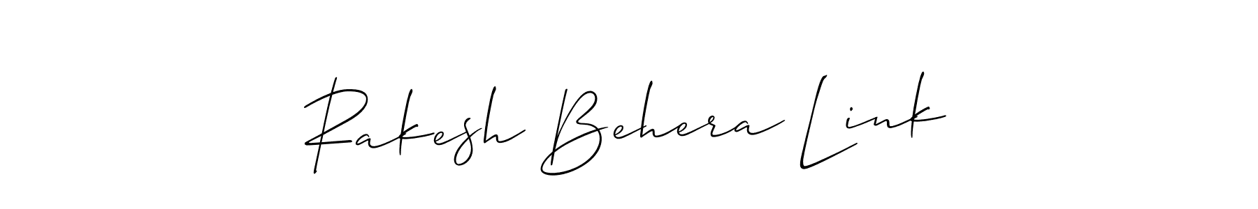 Make a beautiful signature design for name Rakesh Behera Link. Use this online signature maker to create a handwritten signature for free. Rakesh Behera Link signature style 2 images and pictures png