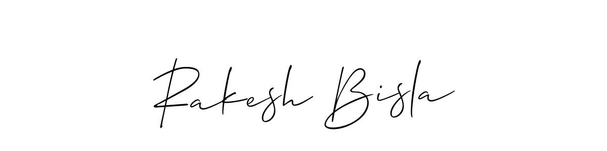 You should practise on your own different ways (Allison_Script) to write your name (Rakesh Bisla) in signature. don't let someone else do it for you. Rakesh Bisla signature style 2 images and pictures png
