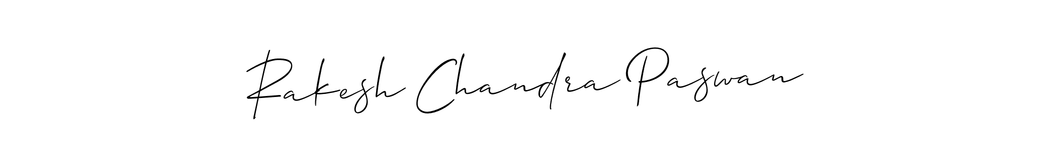 Create a beautiful signature design for name Rakesh Chandra Paswan. With this signature (Allison_Script) fonts, you can make a handwritten signature for free. Rakesh Chandra Paswan signature style 2 images and pictures png