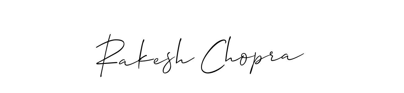 Make a short Rakesh Chopra signature style. Manage your documents anywhere anytime using Allison_Script. Create and add eSignatures, submit forms, share and send files easily. Rakesh Chopra signature style 2 images and pictures png