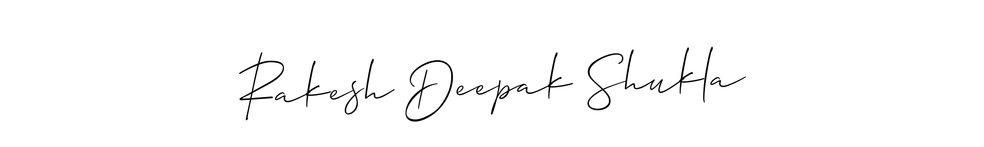 Make a beautiful signature design for name Rakesh Deepak Shukla. Use this online signature maker to create a handwritten signature for free. Rakesh Deepak Shukla signature style 2 images and pictures png