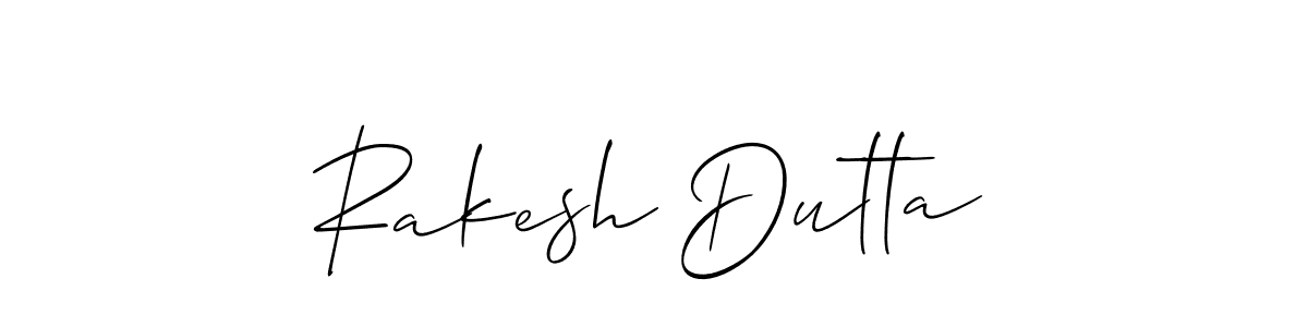 How to Draw Rakesh Dutta signature style? Allison_Script is a latest design signature styles for name Rakesh Dutta. Rakesh Dutta signature style 2 images and pictures png