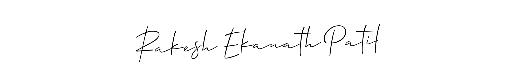 Design your own signature with our free online signature maker. With this signature software, you can create a handwritten (Allison_Script) signature for name Rakesh Ekanath Patil. Rakesh Ekanath Patil signature style 2 images and pictures png